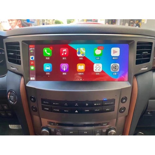 Штатная магнитола CarMedia KP-L1209 для Lexus LX III 570 2007-2015 на Android 12.0