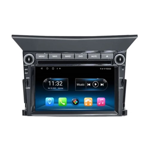 Штатная магнитола CarMedia KR-7000-S9 для Honda Pilot II 2008-2015 на Android 11.0