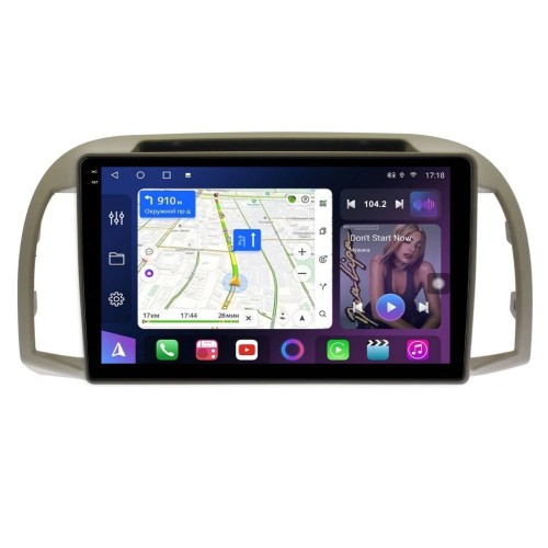 Магнитола Farcar XXL3305M (S500 PLUS) TS20 (8/256 ГБ) для Nissan Micra March K12 2002-2010 (экран 2K) на Android 13.0