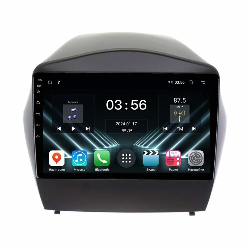 Штатная магнитола Farcar DX361/3282M для Hyundai ix35, Tucson II 2010-2015 на Android 13.0