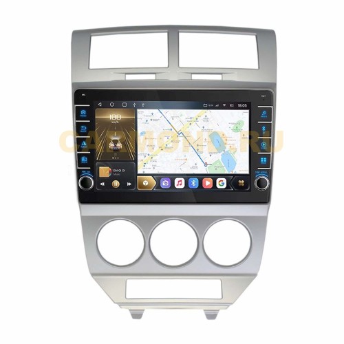 Штатная магнитола CarMedia OL-3015-N (с кнопками) для Dodge Caliber I 2006-2009 на Android 10.0