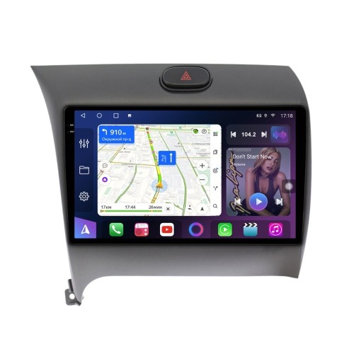 Магнитола Farcar GX280M (S500 PLUS) (6/128 ГБ) для KIA Cerato III 2013-2018 (экран 2K) на Android 14.0
