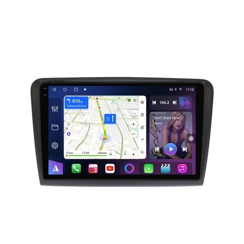 Магнитола Farcar GX306M (S500 PLUS) (6/128 ГБ) для Skoda Superb II (B6) 2008-2015 (экран 2K) на Android 14.0