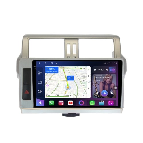 Магнитола Farcar GX347/531M (S500 PLUS) (6/128 ГБ) для Toyota Land Cruiser Prado 150 2013-2017 (экран 2K) на Android 14.0