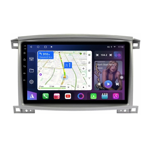 Магнитола Farcar XL457/1166M (S500 PLUS) (6/128ГБ) для Toyota Land Cruiser 100 2002-2007 на Android 12.0