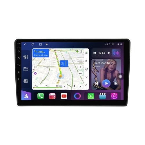 Магнитола Farcar BM019M (S500 PLUS) для Opel Astra H, Zafira, Antara, Corsa 2004-2017 черная на Android 12.0