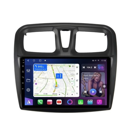 Магнитола Farcar BM3051M (S500 PLUS) для Renault Logan II, Sandero II 2013-2022 на Android 12.0