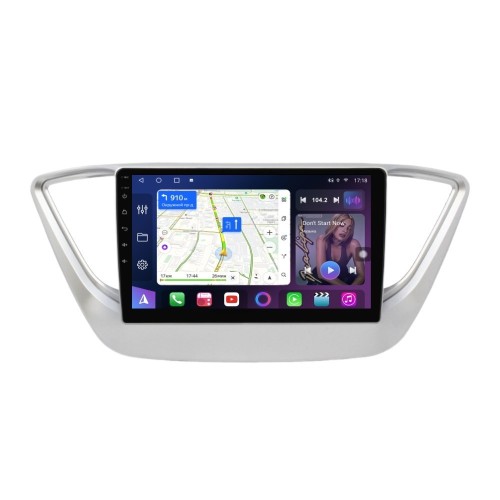 Магнитола Farcar XL766M (S500 PLUS) (6/128ГБ) для Hyundai Solaris II 2017-2020 на Android 12.0