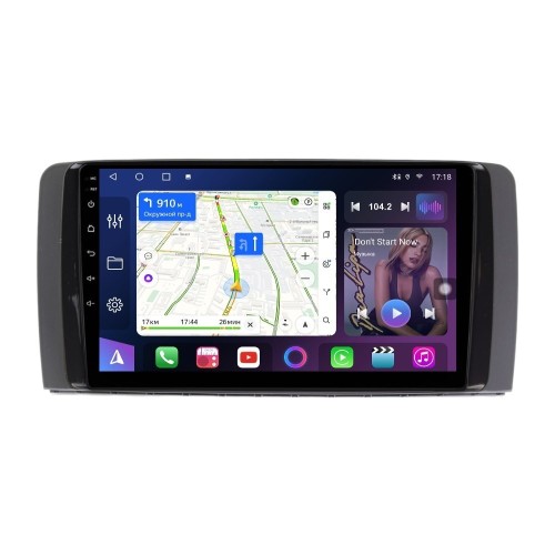 Магнитола Farcar XL215M (S500 PLUS) (6/128ГБ) для Mercedes R-class на Android 12.0