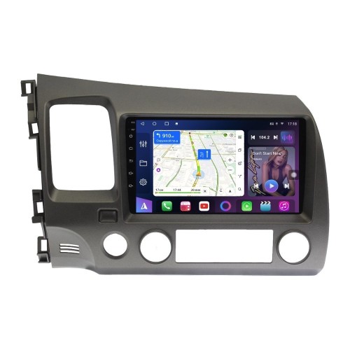 Магнитола Farcar XL044M (S500 PLUS) (6/128ГБ) для Honda Civic 7 (VII) 2003-2005, Civic 8 (VIII) 2006-2012 на Android 12.0