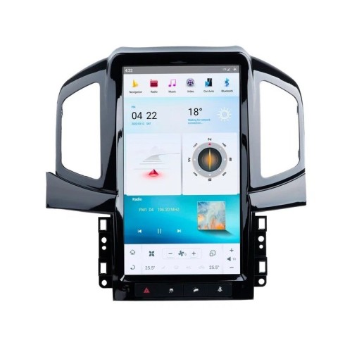 Магнитола Тесла CarMedia ZF-1803-GE Tesla-Style для Chevrolet Captiva I 2011-2015 на Android 13.0