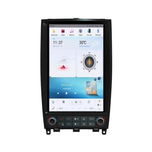 Магнитола Тесла CarMedia ZF-1250-GE Tesla-Style для Infiniti EX 25 / QX50 2013-2018 на Android 13.0