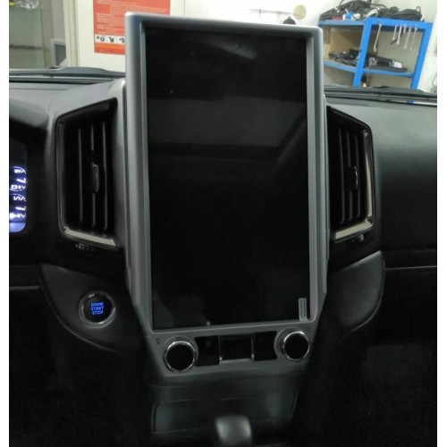Магнитола Тесла CarMedia ZF-1829L-GE Tesla-Style для Toyota Land Cruiser 200 2015-2021 low на Android 13.0
