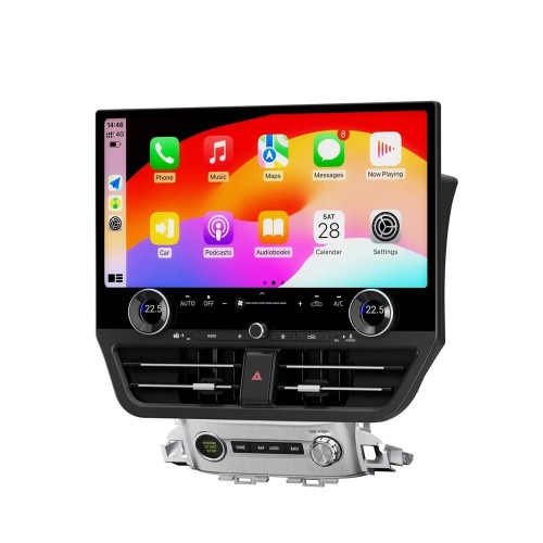 Магнитола Тесла CarMedia ZF-3033-GE Tesla-Style для Toyota Land Cruiser 200 2015-2021 top на Android 13.0