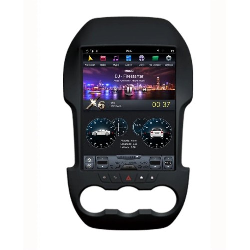 Магнитола Тесла CarMedia ZF-1248-DSP для Ford Ranger 2011-2015 на Android 9.0