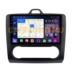 Магнитола Farcar HL004/3283M (S500 PLUS) для Ford Focus, Mondeo, C-Max, Galaxy (климат) черная на Android 13.0