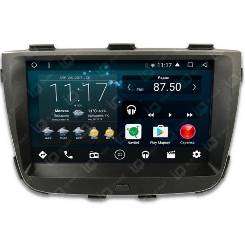 IQ NAVI T54-1710C Kia Sorento II 2012-2017 на Android 6.0.1 Quad-Core (4 ядра) 8 дюймов;