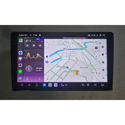 Штатная магнитола CarMedia OL-1573-OL-1010-RQ-2K (экран 2K) для Mitsubishi Outlander III 2019-2024 на Android 13.0