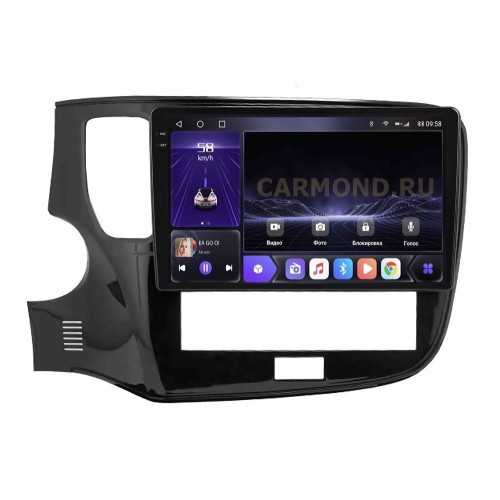 Штатная магнитола CarMedia OL-1573-OL-1010-RQ-2K (экран 2K) для Mitsubishi Outlander III 2019-2024 на Android 13.0