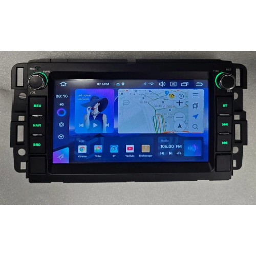 Автомагнитола CarMedia MKD-7041-A7 для Chevrolet Tahoe 2006-2015 на Android 14.0