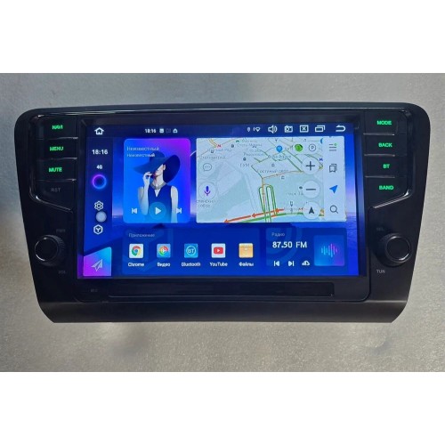 Автомагнитола CarMedia MKD-8035-A7 для Skoda Octavia III (A7) 2013-2018 на Android 14.0