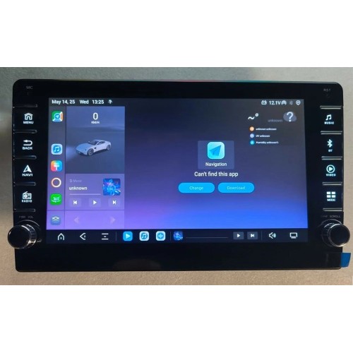Штатная магнитола CarMedia OL-1684-OL-1015-RQ (с кнопками) для Toyota RAV4 (XA50) 2019-2024 на Android 13.0