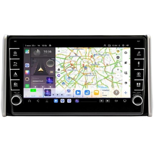 Штатная магнитола CarMedia OL-1684-OL-1015-RQ (с кнопками) для Toyota RAV4 (XA50) 2019-2024 на Android 13.0