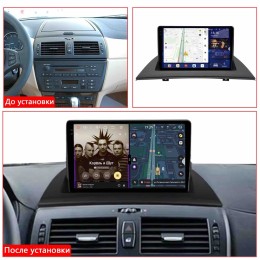 Автомагнитола RedPower 85102 для BMW X3 (E83) 2003 - 2010 на Android 14.0