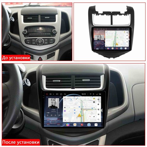 Автомагнитола RedPower 85229 4/64 ГБ для Chevrolet Aveo 2011-2015 для азиатского рынка на Android 14.0