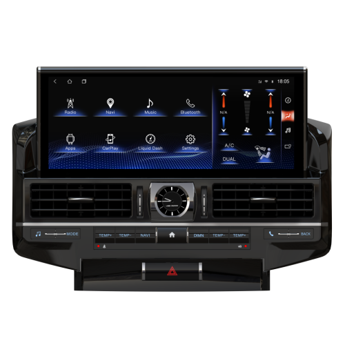 Штатная магнитола Farcar TY5001 8/128 ГБ для Toyota Land Cruiser 200 2012-2015 12,3