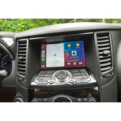 Штатная магнитола CarMedia KP-9828-4-N-2K (экран 2K) для Infiniti FX35 2009-2013 / QX70 2013-2016 на Android 12.0