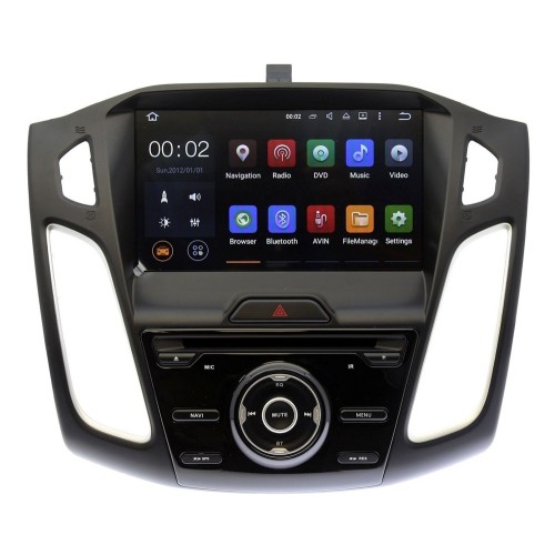 Штатная магнитола Ksize DVA-ZN7010 Ford Focus 2012 - 2014 Android 6.0.1