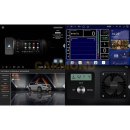 Автомагнитола RedPower 2K 85501 4/64 ГБ для Hummer H3 2005-2013 на Android 14.0