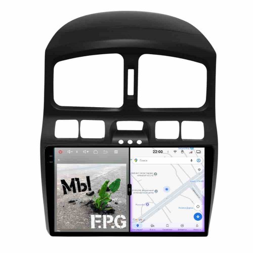 Автомагнитола RedPower 2K 85110 4/64 ГБ для Hyundai Santa Fe 2004-2013 на Android 14.0