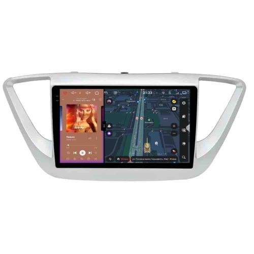 Автомагнитола RedPower 2K 85167 4/64 ГБ для Hyundai Solaris II 2017-2020 на Android 14.0