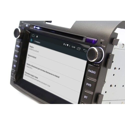 Штатная магнитола Ksize DVA-ZN7020 Honda CR-V 2012+ Android 6.0.1