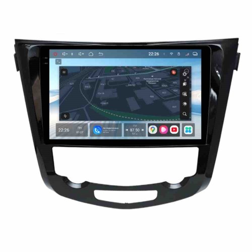 Автомагнитола RedPower 2K 85301 4/64 ГБ для Nissan Qashqai II 2014-2019 климат на Android 14.0