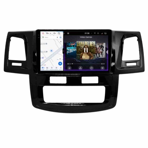 Автомагнитола RedPower 2K 85269 4/64 ГБ для Toyota Hilux VII, Fortuner I 2011-2015 на Android 14.0