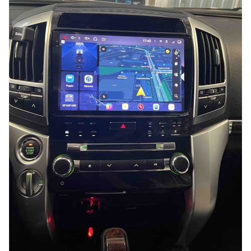 Автомагнитола RedPower 2K 85202 4/64 ГБ для Toyota Land Cruiser 200 2007-2015 климат на Android 14.0