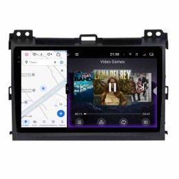Автомагнитола RedPower 2K 85182 4/64 ГБ для Lexus GX 470 2002-2009 на Android 14.0