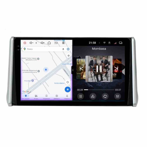 Автомагнитола RedPower 2K 85117 4/64 ГБ для Toyota RAV4 (XA50) 2018-2024 на Android 14.0