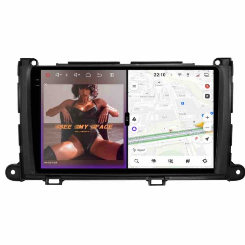 Автомагнитола RedPower 2K 85170 4/64 ГБ для Toyota Sienna 2010-2014 на Android 14.0