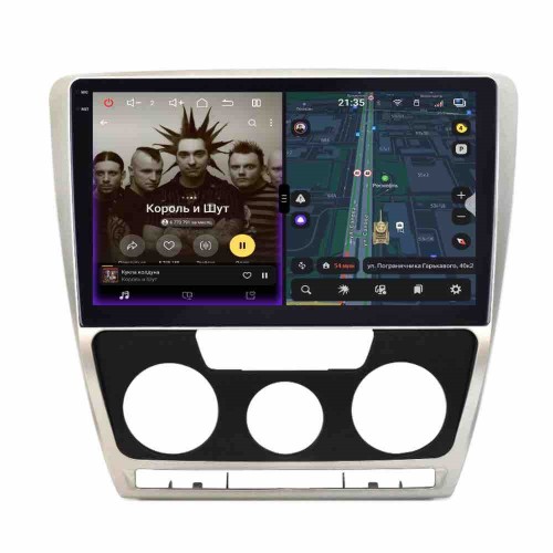 Автомагнитола RedPower 2K 85005 4/64 ГБ для Skoda Octavia II (A5) 2004-2013 климат на Android 14.0