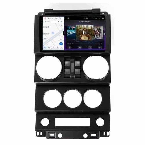 Автомагнитола RedPower 2K 85414 4/64 ГБ для Jeep Wrangler 3-поколение (JK) 2006-2010 4 двери на Android 14.0