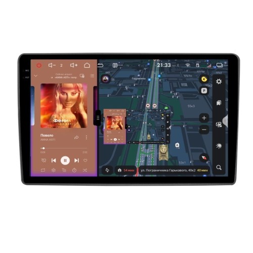 Автомагнитола RedPower 2K 85216S 4/64 ГБ для Dodge 2006-2015 рамка серебро на Android 14.0