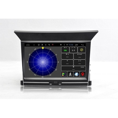 Штатная магнитола CarMedia DABT-3706-HIFI для Honda Pilot II 2008-2015 на Android 13.0