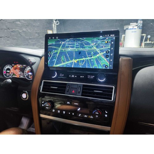 Штатная магнитола CarMedia ZH-N1401 для Nissan Patrol 2010+ high на Android 12.0
