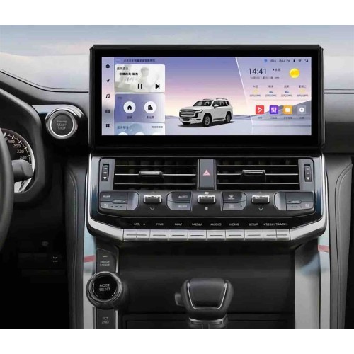 Штатная магнитола CarMedia YL-T1220 для Toyota Land Cruiser 300 2021+ TOP на Android 13.0