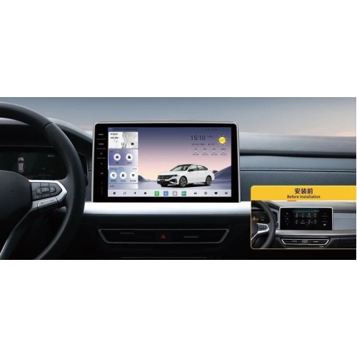 Штатная магнитола CarMedia YL-W1224 для Volkswagen Tiguan 2022+ на Android 13.0