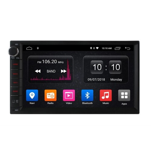 CarMedia OL-7002-P 2 din универсальная магнитола на Android 12.0